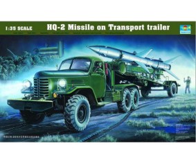 Trumpeter 1/35 CHN Hq-2 missile with loading cabin