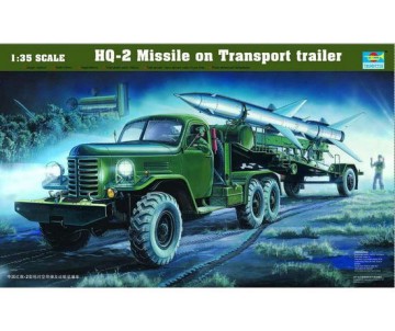Trumpeter 1/35 CHN Hq-2 missile with loading cabin