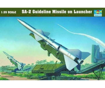 Trumpeter 1/35 Sam-2 Missile with Launcher Cabin