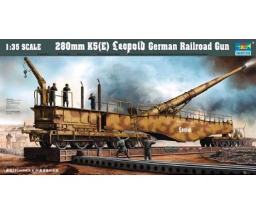 Trumpeter 1/35 280mm K5 E Leopold German Rail Road Gun