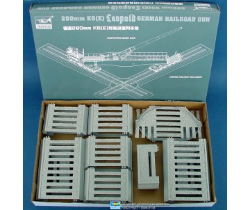 Trumpeter 1/35 280mm K5 E Leopold German Rail Road Gun