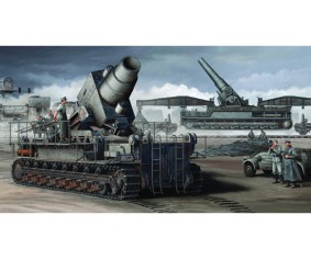 Trumpeter 1/35 Morser Karl-Gerat 040/041 (Initial Version) railway transport carrier