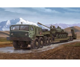 Trumpeter 1/35 MAZ-537G intermediate type with MAZ/ChMZASP 5247G semi-trailer