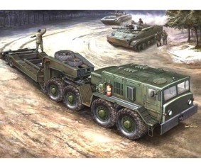 Trumpeter 1/35 MAZ-537G Late Production type with MAZ/ChMZAP-5247G semitraiier