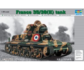 Trumpeter 1/35 France 35/38(H) sa18 37mm gun