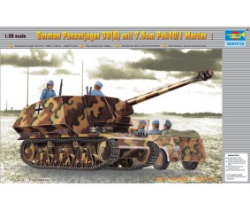 Trumpeter 1/35 German Panzerjager 39(H) mit 75mm Pak40/3 Marder