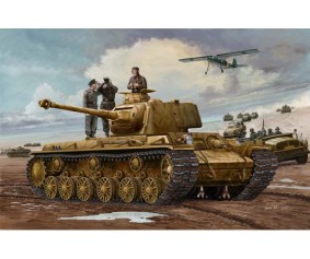 Trumpeter 1/35 German Pz.Kpfm KV-1 756(r) Tank