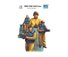 Trumpeter 1/35 WW2 USN LCM crew