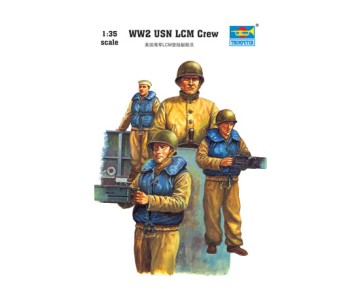 Trumpeter 1/35 WW2 USN LCM crew