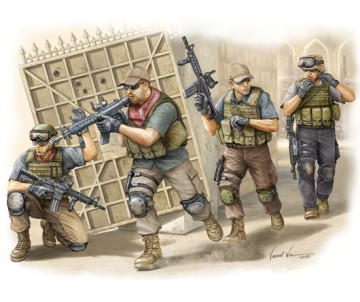 Trumpeter 1/35 PMC in Iraq - Fire Movement Team 