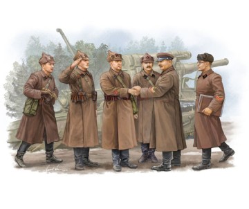 Trumpeter 1/35 Soviet Artillery - Commander Inspection