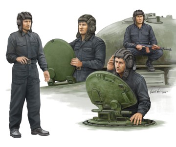 Trumpeter 1/35 Soviet Tank Crew 