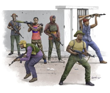 Trumpeter 1/35 African Freedom Fighters 
