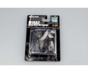 Trumpeter 1/35 AR15/M16/M4 FAMILY-M16A2 (6 units) 