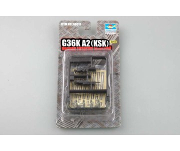 Trumpeter 1/35 German Firearms Selection-G36 KSK (4 guns) 