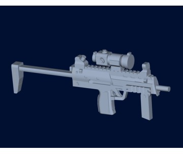 Trumpeter 1/35 German Firearms Selection- MP7 (6 guns) 