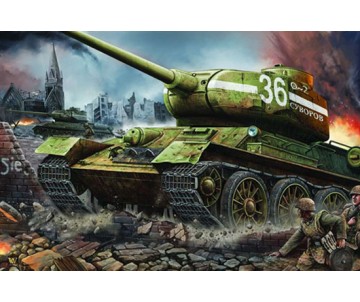 Trumpeter 1/16 T-34/85 model 1944 Fty.183