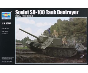 Trumpeter 1/16 Soviet SU-100 Tank Destroyer
