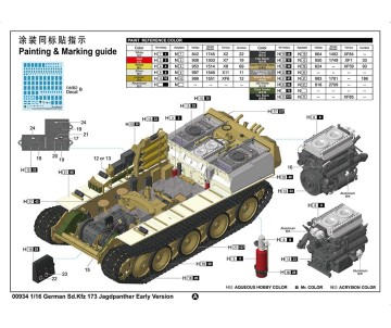 Trumpeter 1/16 German Sd.Kfz 173 Jagdpanther Early Version