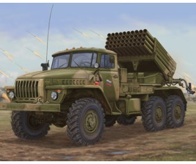 Trumpeter 1/35 Russian BM-21 Hail MRL - Late