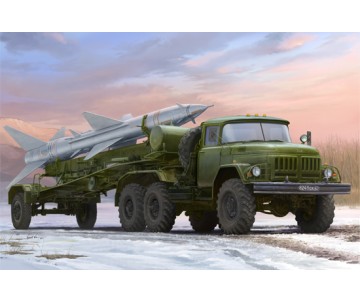 Trumpeter 1/35 Russian Zil-131V towed PR-11 SA-2 Guideline 