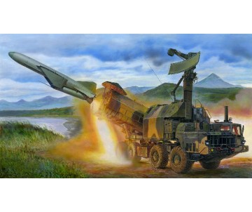Trumpeter 1/35 Russian 4K51 Rubezh Coastal ASM with P-15