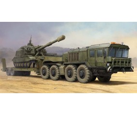Trumpeter 1/35 Russian KZKT-7428 Transporter with KZKT-9101 Semi-Trailer