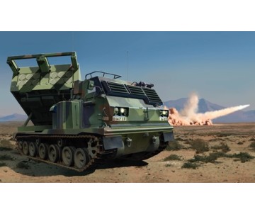 Trumpeter 1/35 M270/A1 Multiple Launch Rocket System - US