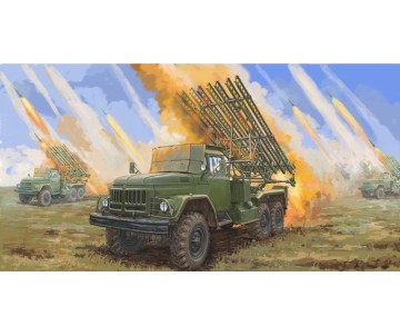 Trumpeter 1/35 Soviet 2B7R Multiple Rocket Launcher BM-13 NMM