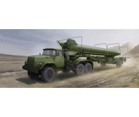Trumpeter 1/35 Soviet Zil-131V tow 2T3M1 Trailer with 8K14 Missile