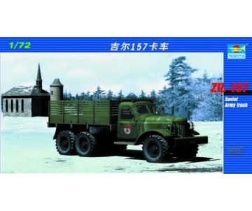 Trumpeter 1/72 Camion-Zil-157 Soviet Army Truck