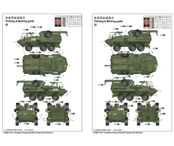 Trumpeter 1/35 Canadian Husky 6x6 AVGP (Improved Version)