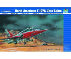 Trumpeter 1/72 North American F-107A Ultra sabre