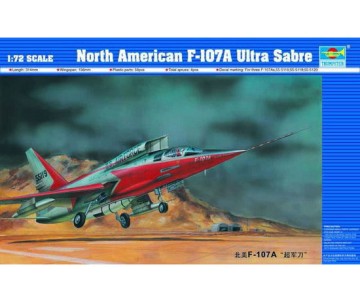 Trumpeter 1/72 North American F-107A Ultra sabre