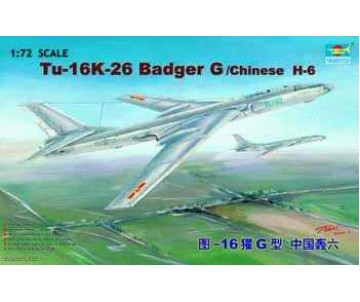 Trumpeter 1/72 Tu-16K-26 Badger G / Chinese H-6 