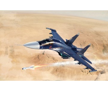 Trumpeter 1/72 Russian Su-34 Fullback Fighter-Bomber