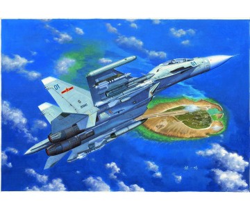 Trumpeter 1/72 Russian Su-30MKK Flanker G Fighter