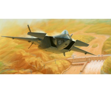 Trumpeter 1/72 Chinese J-20 Mighty Dragon (Prototype No.2011)