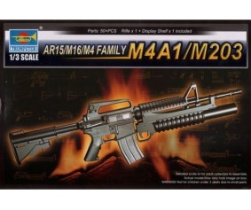 Trumpeter 1/3 AR15/M16/M4 FAMILY-M4A1/M203