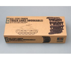 Trumpeter 1/35 U.S. T72E1 steel track for U.S. M24 light tank (early)