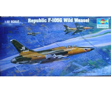 Trumpeter 1/32 U. S. Republic F-105G Wild Weasel