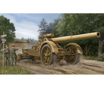 Trumpeter 1/35 German 21 cm Morser 18 Heavy Artillery 