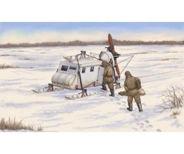 Trumpeter 1/35 Soviet NKL-16 Armoured Aerosan