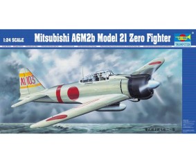 Trumpeter 1/24 A6M2b Model21 Zero Fighter