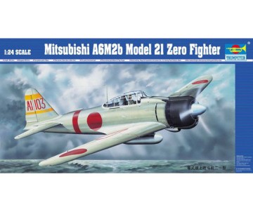 Trumpeter 1/24 A6M2b Model21 Zero Fighter