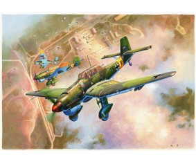Trumpeter 1/24 Junkers Ju-87B-2 Stuka