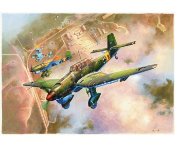 Trumpeter 1/24 Junkers Ju-87B-2 Stuka