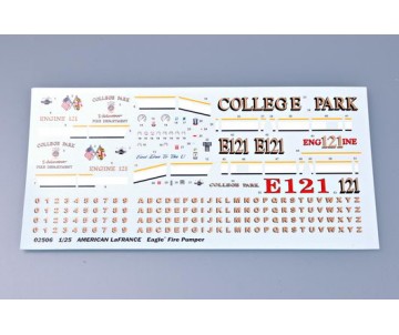 Trumpeter 1/25 2002 LaFrance Eagle Fire Pumper