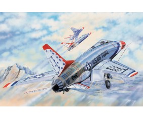Trumpeter 1/32 F-100D in Thunderbirds livery Trumpeter 1/32 F-100D in Thunderbirds livery