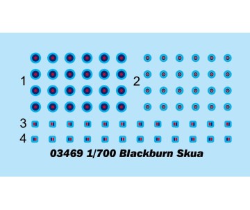 Trumpeter 1/700 Blackburn Skua (6)